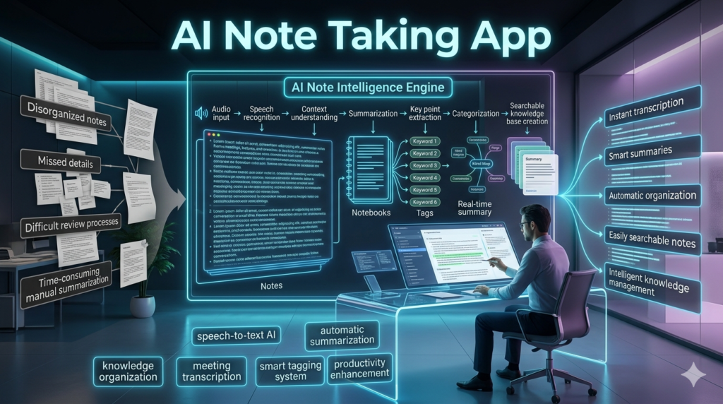 AI Note Taking App